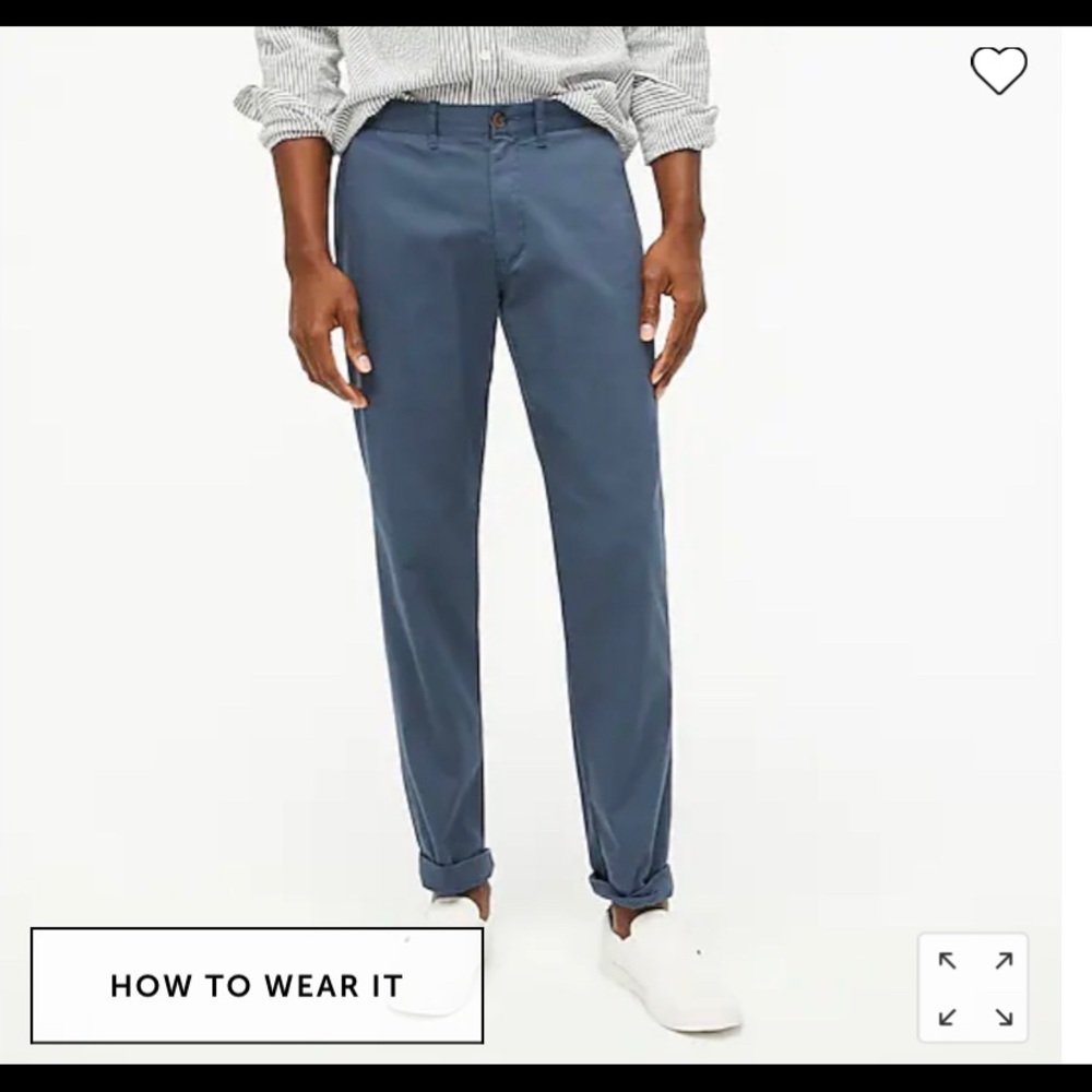 J Crew Factory men’s chino straight pants